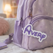 Personalized Name Keychain - Backpacks, Diaper Bags, Sports Bags