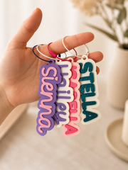 Personalized Name Keychain - Backpacks, Diaper Bags, Sports Bags